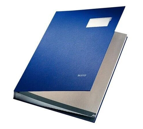 Leitz classification folder 20 parts for A4 tabbed blue