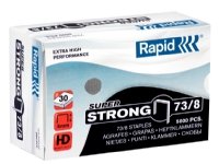 Rapid Super Strong - Stifter - 73/8 - 8 mm - galvanisert stål - forsinket - pakke av 5000 - for Classic HD31