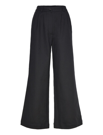 A Part Of The Art Dreamy Pants Cotton Twill - Black - XS