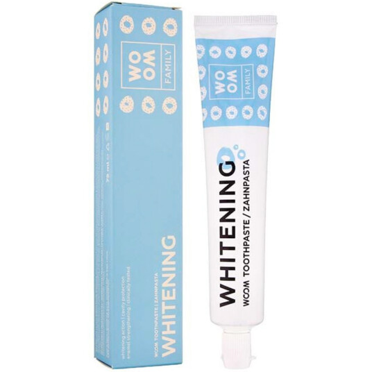 WOOM Family Whitening Tannkrem 75 ml WOOM Family Whitening Tannkrem 75 ml
