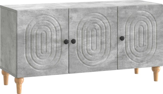 TV skap Betonggrå 99 x 34,5 x 50 cm Konstruert tre TV skap Betonggrå 99 x 34,5 x 50 cm Konstruert tre