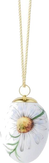 Royal Copenhagen Vårkolleksjon påskeegg 2026 6 cm stor kamilleblomst Royal Copenhagen Vårkolleksjon påskeegg 2026 6 cm stor kamilleblomst