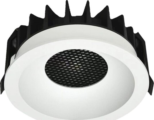V Tac 24W Ø13,5cm Blendfri CCT Downlight RA90 Hull: Ø11,5 cm Mål: Ø13,5 cm 3 lysfarger hvit front Honeycomb Dimbar : Ikke dimbar Kulør : 3 i 1