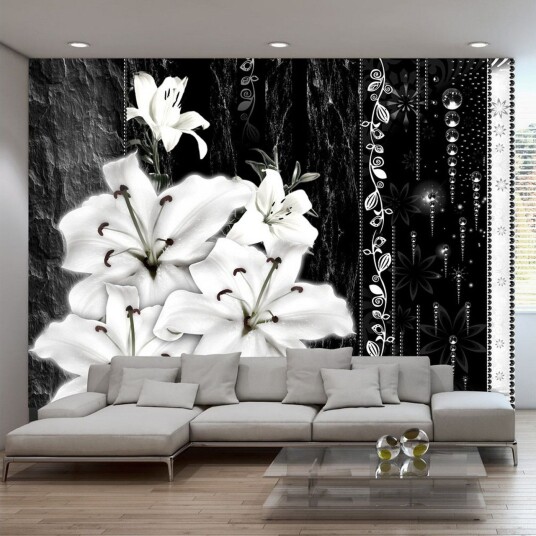 Fototapet Crying Lilies 250x175 - Artgeist sp. z o. o.