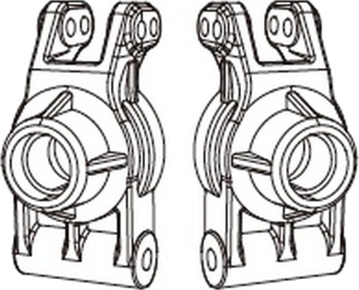 MJX 10260 Rear Mount