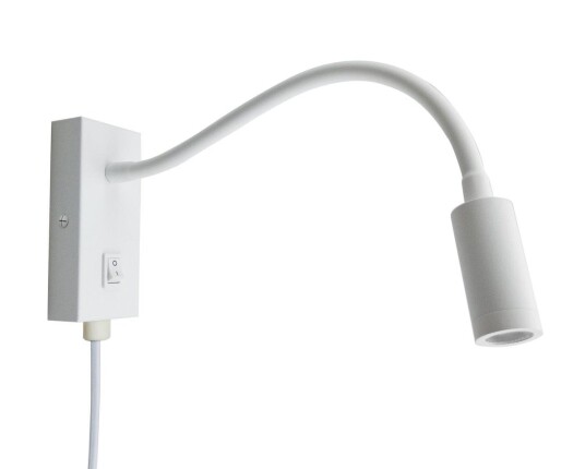 Ms - Belysning Isa vegglampe - Hvit