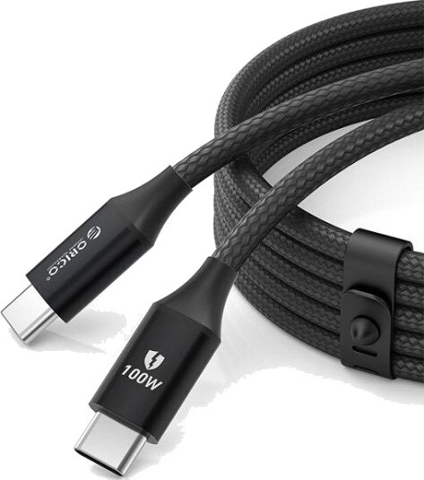 ORICO CDX USB C USB C 100W kabel 1m svart CDX 100CC BK BP ORICO CDX USB C USB C 100W kabel 1m svart CDX 100CC BK BP