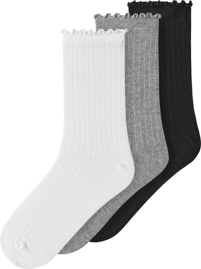 Name It Nkfnilua 3P Sock Black 31 33
