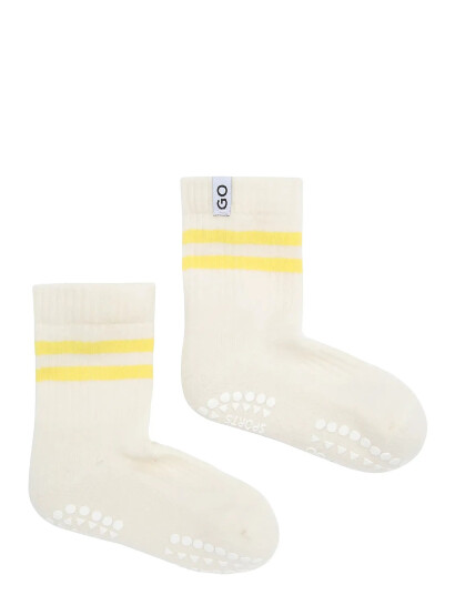 GoBabyGo Gobabygo Sports Socks - Cream - 17/19