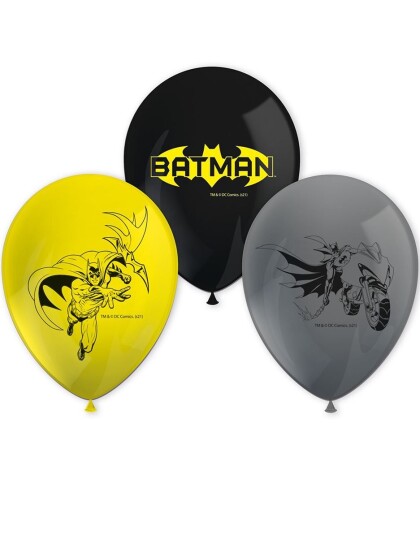 8 stk Ballonger 28 cm Batman