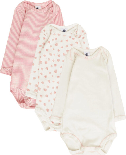 Petit Bateau Sf Bodies Us Ml Cream 81