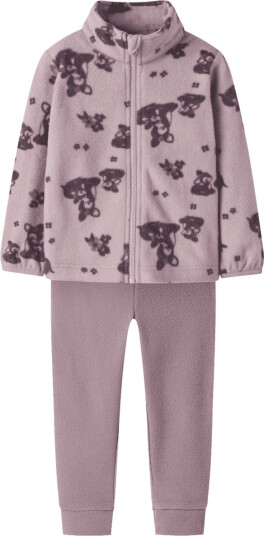 Name It Nmnspektra fleece sett småbarn Violet Ice (122) 122