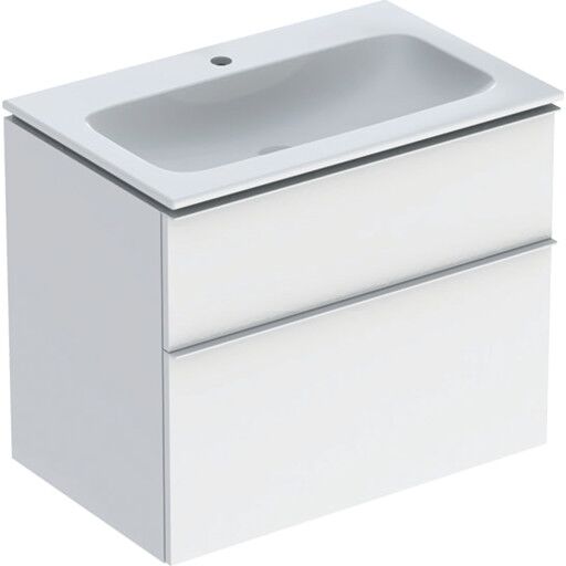 Geberit iCon møbelpakke 75x48 cm hvit høyglans