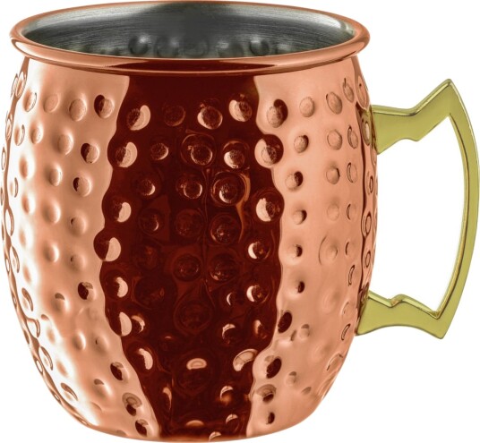 VEGA Moscow Mule-kopp Glendale hammerslag; 55cl, 8.8x9.8 cm ØxH; Kobber VEGA Moscow Mule-kopp Glendale hammerslag; 55cl, 8.8x9.8 cm ØxH; Kobber