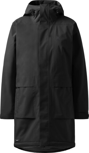 Haglöfs Women'S Salix Proof Mimic Ii Parka True Black M Haglöfs Women'S Salix Proof Mimic Ii Parka True Black M