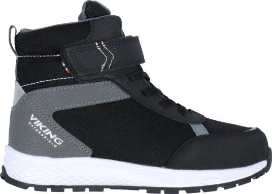Viking Footwear Kids' Equip Sneaker Waterproof Insulated Black/grey 38 Viking Footwear Kids' Equip Sneaker Waterproof Insulated Black/grey 38