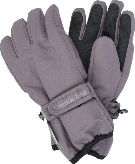 Mikk line Polyester Gloves Grey 110/116 Mikk line Polyester Gloves Grey 110/116