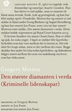 Den Største Diamanten I Verda (Kriminelle Lidenskapar) Av Gregory Motton