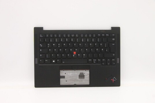 Chicony - Erstatningstastatur For Bærbar Pc - Tysk - Med Toppdeksel - For Thinkpad X1 Carbon Gen 9 20Xw, 20Xx Chicony - Erstatningstastatur For Bærbar Pc - Tysk - Med Toppdeksel - For Thinkpad X1 Carbon Gen 9 20Xw, 20Xx