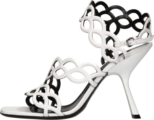 Sergio Rossi Dame Sko Hvit 37 1/2 EU,