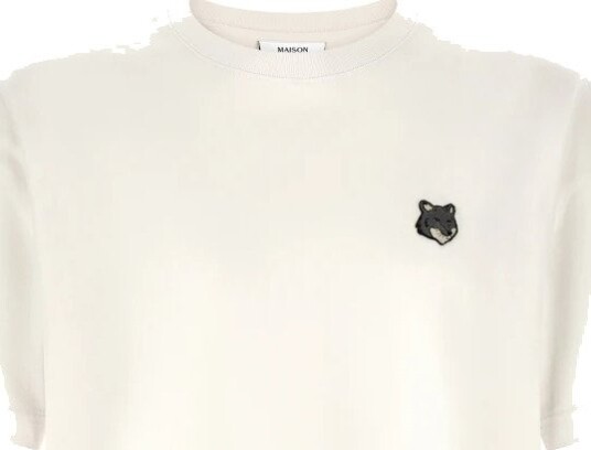 Maison Kitsuné, Herre, Topper, Hvit, L,