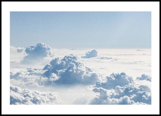 Over the Clouds Plakat Plakat / 30x40cm Over the Clouds Plakat Plakat / 30x40cm
