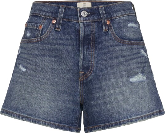 Levi"s® 501 Curve Short Happy Vibes Cu   Navy   25