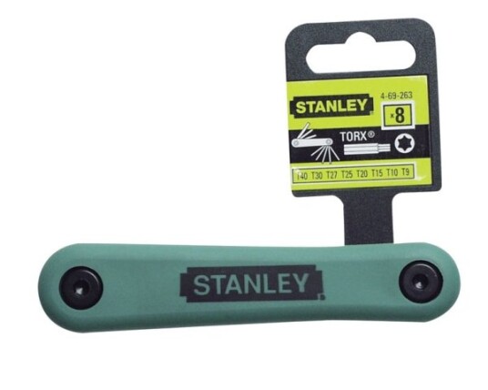 Stanley 4-69-263, 8 Stykker, 46 Mm, 117 Mm, 33 Mm, 130 G, 8 Stykker Stanley 4-69-263, 8 Stykker, 46 Mm, 117 Mm, 33 Mm, 130 G, 8 Stykker