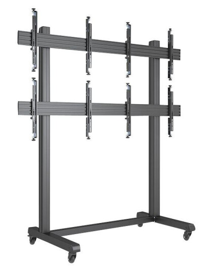 Multibrackets M Pro Series - vogn - for 2x2 videovegg - svart