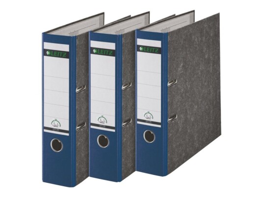 Leitz 180� Hevarmbuefil Bokryggbredde: 80 Mm For A4 Kapasitet: 600 Ark Bl?