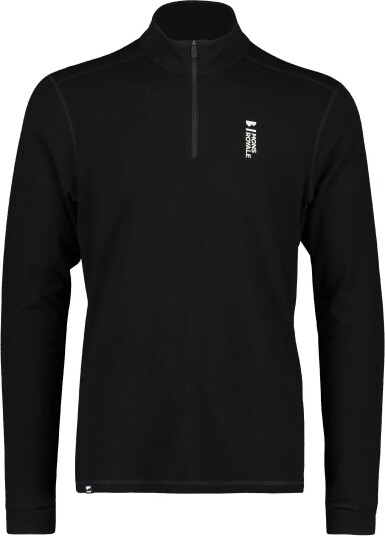 Mons Royale Men's Cascade Merino Flex 200 1/4 Zip M, Black Mons Royale Men's Cascade Merino Flex 200 1/4 Zip M, Black