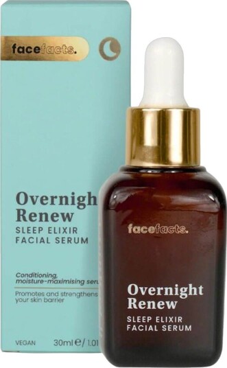 Face Facts Overnight Renew Sleep Elixir Facial Serum 30 ml Face Facts Overnight Renew Sleep Elixir Facial Serum 30 ml