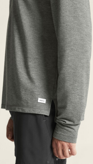 Craft Thermal Mesh CN M Dk Grey Melange / S