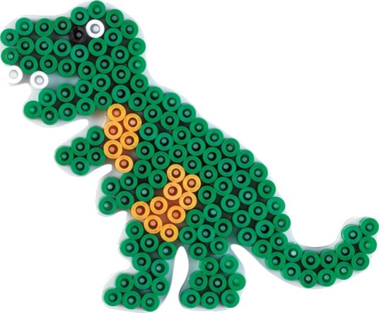 Hama Ironing Beads Plate - Dino