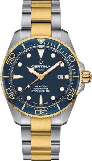 Certina DS Action Diver Powermatic 80 C0326072204100 - Herre - 43 mm - Analog - Automatisk - Safirglass