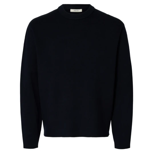 Selected Homme Herre Strikkevarer Blå 2XL,