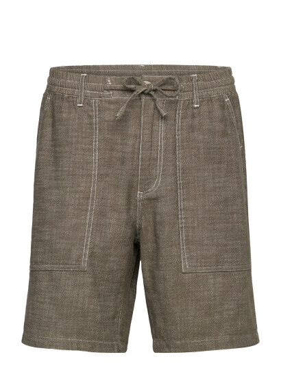 Anerkjendt Akjan Twill Contrast Shorts - Khaki green - S