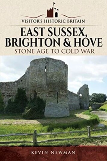 Visitors' Historic Britain: East Sussex, Brighton & Hove Av Kevin Newman Visitors' Historic Britain: East Sussex, Brighton & Hove Av Kevin Newman