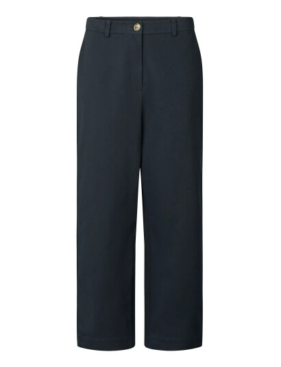 STUDIO FEDER Oline Pants - Cotton - Navy - S