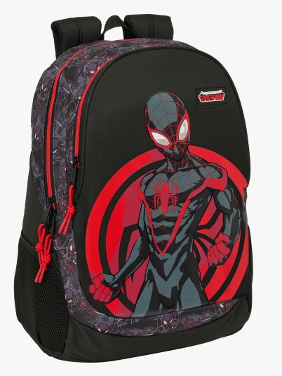 Marvel Spider Man Miles Morales Ryggsekk 23L Svart Marvel Spider Man Miles Morales Ryggsekk 23L Svart