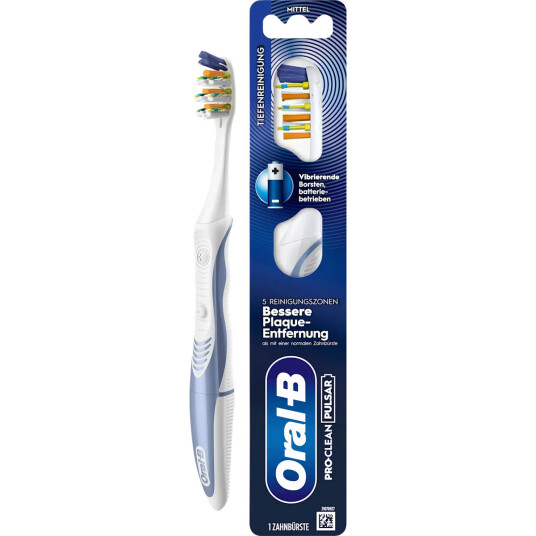 Oral B Pro Pro Clean Pulsar Batteritannbørste Medium Oral B Pro Pro Clean Pulsar Batteritannbørste Medium
