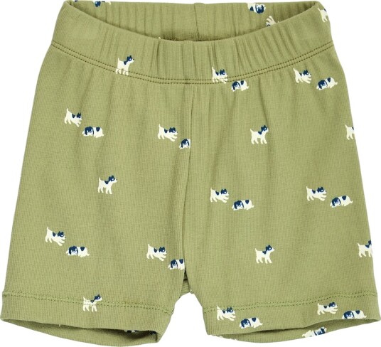 Müsli Shorts - Rib - Bff - Spring/Navy/Tofu - Müsli - 1 år (80) - Shorts - Grønn