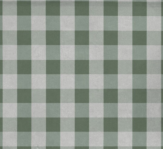 Södahl Akrylduk Gingham hedge green antiskli pr meter