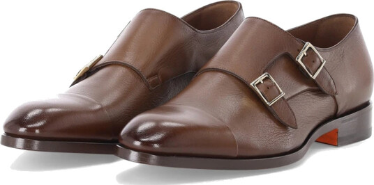 Santoni Herre Sko Brun 41 1/2 EU,