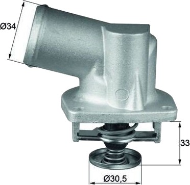 Termostat BEHR TI 132 92D