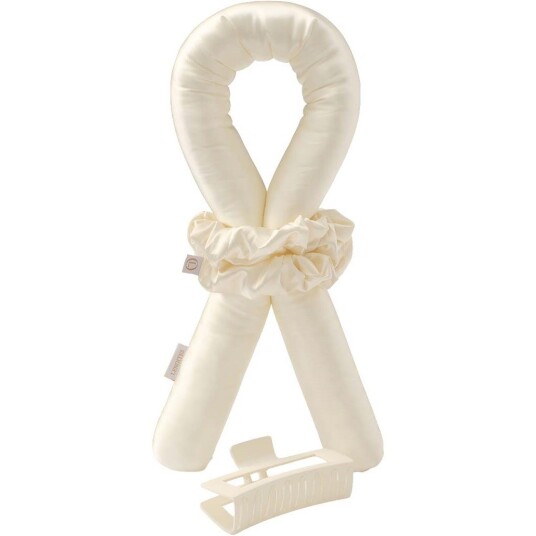 Lenoites Heatless Curls in Mulberry Silk Large Golden Sand Lenoites Heatless Curls in Mulberry Silk Large Golden Sand