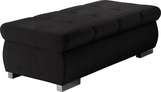 Cerys Fotpall 60 cm - Svart