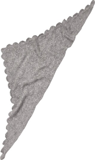 Becksöndergaard Opany Triangle Scarf Grey 46X 135CM Becksöndergaard Opany Triangle Scarf Grey 46X 135CM