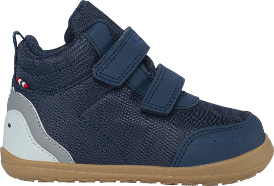 Viking Alv Barefoot Paw 2V Mid  Vanntette Sneakers Navy 27