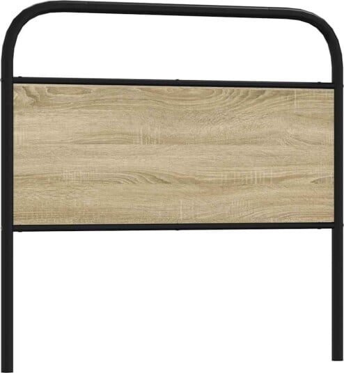 Hodegavl sonoma eik 100 cm stål og konstruert tre 8721158563811